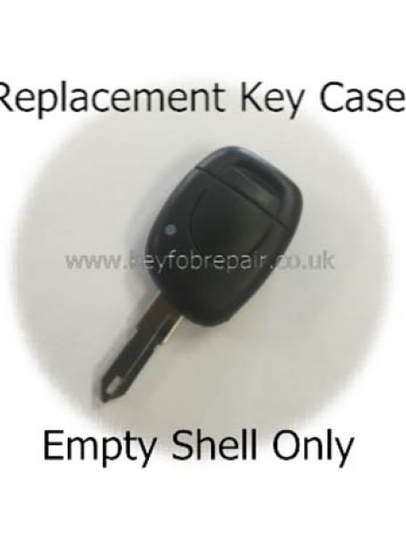 Renault Single Button Key Case And Blank NE17 Keyblade
